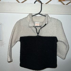 Two color sweater
